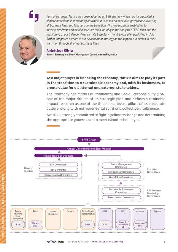 TCFD Report | Nataxis - Page 6